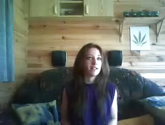 Amateur lovers get sleazy on web cam 