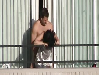 Public hardcore screw for a adorable woman 