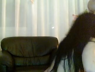 Muscle dude banging nice lady 