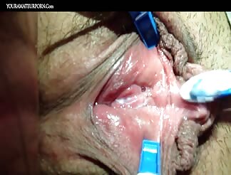 Pulsing pussy during orgasm