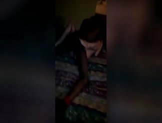 Amateur girlfriend ravaged with a big black cock