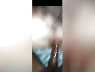 Kinky girl spreads legs for a big black dick