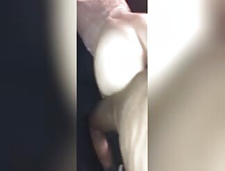 Lustful brunette rides a huge black dick with a passion