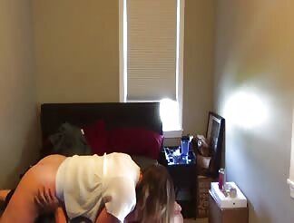 Nasty babe gets spanked and banged in doggy style