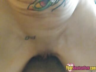 Girlfriend sucks a fat cock and rides it deep
