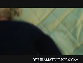 Kinky girlfriend handcuffed and pounded from behind