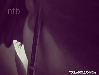 Hairy babe gets a dick ride