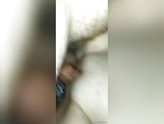 Horny girl takes dick in her pussy