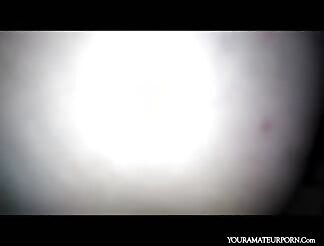 Slutty Russian naughty has her ass fucked in doggy style