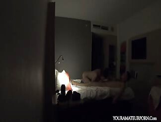 Rough pussy pummeling for a teen tart