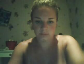 Dipping her fingers in pussy juice