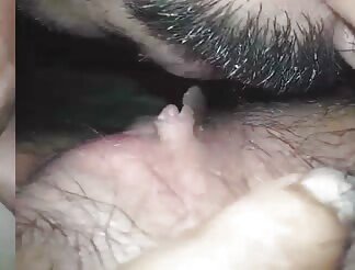 Desi bengali wife's pussy licking 