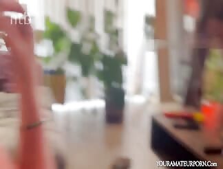 My black cock was destroying her slit