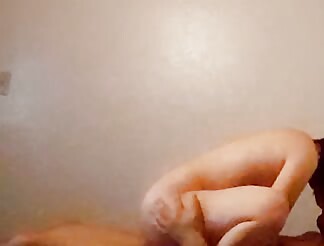 Asian girlfriend doggystyle and riding part 7