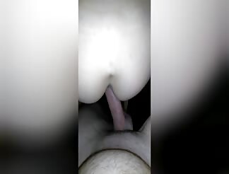 Blonde drilled from behind by a big cock and sucks it 