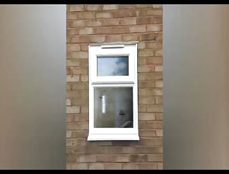 Glancing across the road