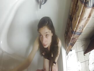 My Gorgeous EX QCBitch Getting PEED ON AND SWALLOWS
