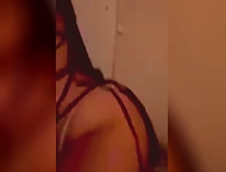 Sexy Chic Riding  Cock in Satin Panties & Lingerie 