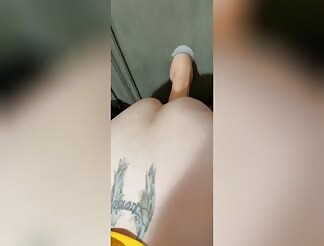 Big toy making my amazing wife stretch 