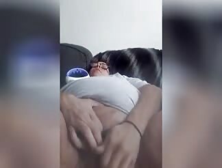 Amateur Lightskin bbw solo 