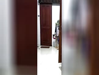 voyeur asian wife after shower