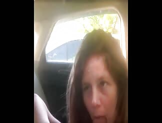 Sexy Mom Sucks Off Her Boyfriend