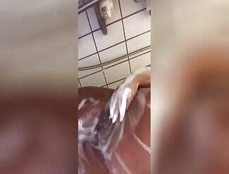 Danish MILF in the shower