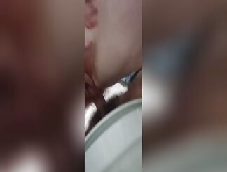 Fucking in the park bathroom (3/4)