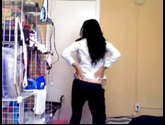 pretty asian businesswoman shaking her skinny body 