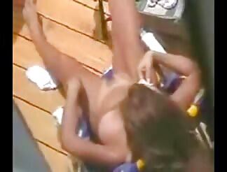 Nude honey working with dildo 