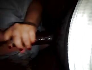 Chubby woman sloppy blowing on a enormous ebony schlong 