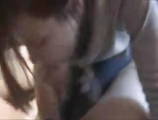 Dressed lady liking fat meat 