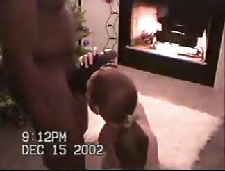 She got a giant dark rod as a present 