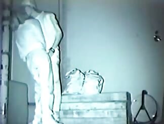 Pounding while standing on bed 