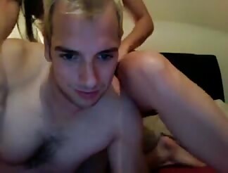 Adorable oriental GF stuffed on webcam 